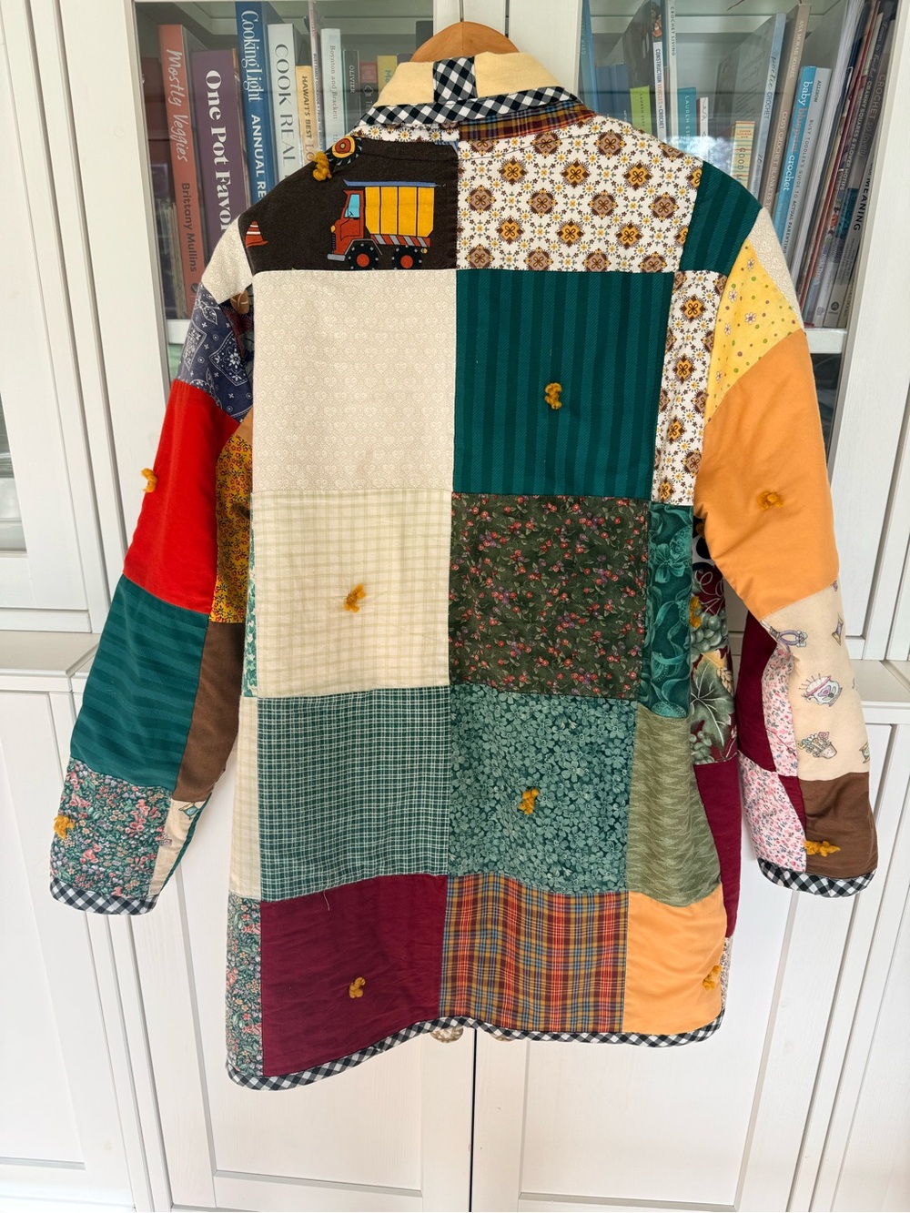 Patchwork Quilted Jacket - Multicolor - Picture 2 of 2
